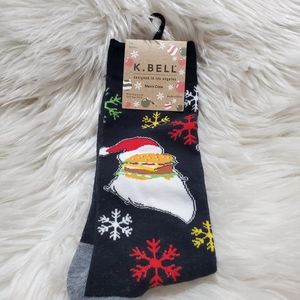 🦋 5/$25 K. Bell crew sock